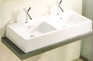 Art Ceram Fuori Box 108 Waschbecken