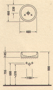 Duravit Architec Waschbecken