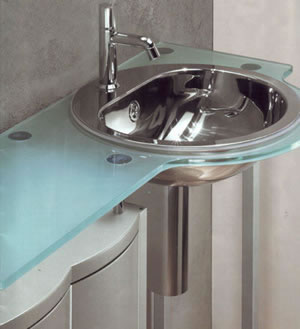 Edelstahl-Badewannen, Stahlwannen, Bad Accessoires, Waschbecken, Glas Waschbecken