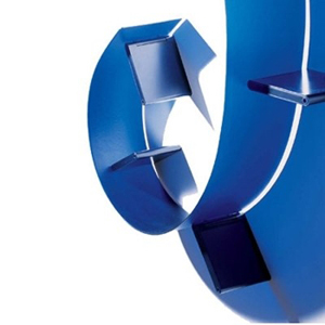 Flexibles Bücherregal des Kartell BÜCHERWURMS