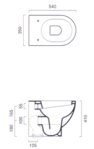 Catalano Sistema Stand WC