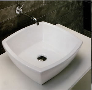 Art Ceram Fuori Quadro Waschbecken
