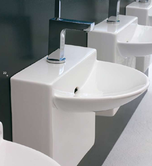 Art Ceram Wall Waschbecken