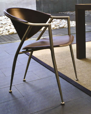 Waschbecken, Design speisende Stühle