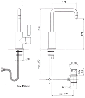 Zazzeri DA-DA 471100 Armaturen