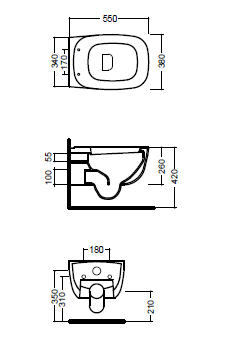 Hidra Dial Toilette