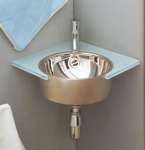 Waschbecken Stahl, StahlWaschbecken, Armaturen, Badezimmer