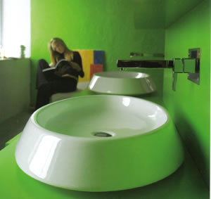 Ceramica Esedra Flat Waschbecken