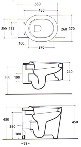 Galassia KIMI Toilette