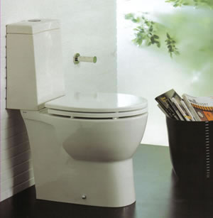 Toilette, Waschbecken