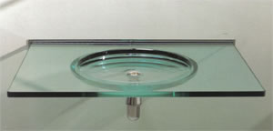 Glas Waschbecken, Bad Accessoires, Waschbecken, Aufsatzwaschbecken, Armaturen und Badewanne