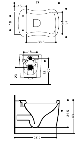 Axa Nutty Toilette
