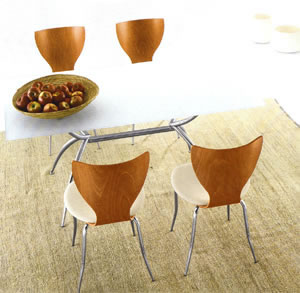 Waschbecken, Design speisende Stühle