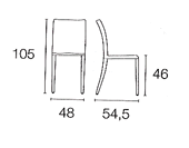 Calligaris Oakland Stühle