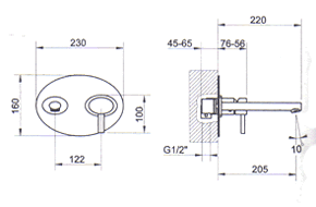 Gessi Ovale 23085 Armaturen