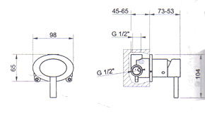 Gessi Ovale 23085 Armaturen