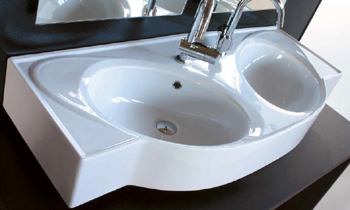 Master Ceramiche Angolo Waschbecken