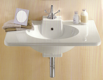 Ceramica Dolomite Piano Waschbecken