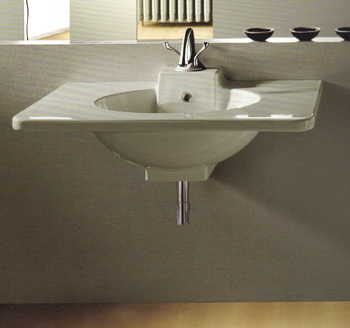 Ceramica Dolomite Piano Waschbecken