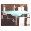 Lineabeta Glas Waschbecken