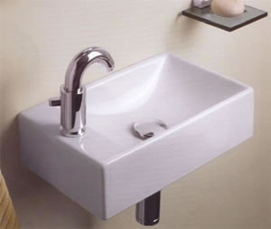 Pozzi Ginori Rettangolo Waschbecken