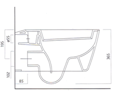 Pozzi Ginori Q3 Toilette