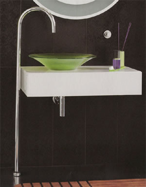 Waschbecken, Armaturen, Badezimmer, Waschbeckenarmaturen, Aufsatzwaschbecken, Duscharmaturen