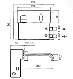 Armaturen, Duschbrausen, Waschbecken