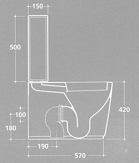 Galassia SA02 Toilette