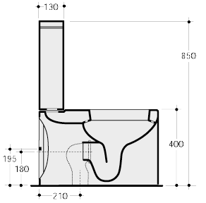 Simas Frozen Toilette