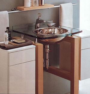Edelstahl-Wannen, Stahlwannen, Accessoires, Waschbecken