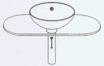 Edelstahl-Badewannen, Stahlwannen, Bad Accessoires, Waschbecken, Glas Waschbecken