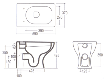 Vitruvit Dorian Toilette