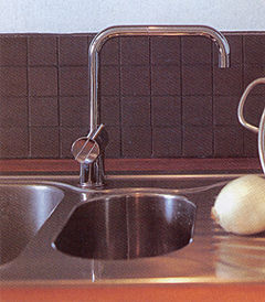 Waschbecken, Küchenarmaturen