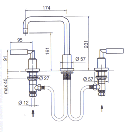 Armaturen, Duschbrausen, Waschbecken